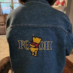 "Pooh" brand denim jacket size ladies XL